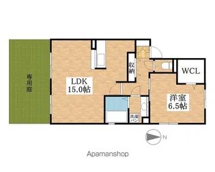 ドマーニ【1階】の間取り