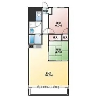 KIソシア1【2階】の間取り