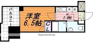 パークキューブ北松戸【6階】の間取り