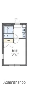 レオパレスしおかぜⅠ【101号室】の間取り