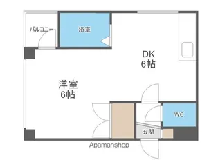 クロストン34【301号室】の間取り