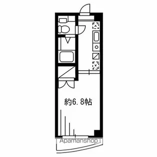 F.S.C.新宿マンション【2階】の間取り