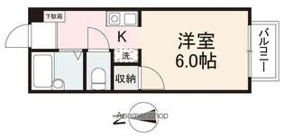 フォブール今里【2階】の間取り