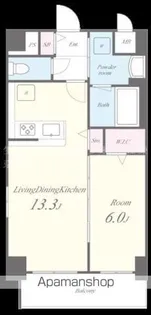 ザ・パーク亀戸【2階】の間取り