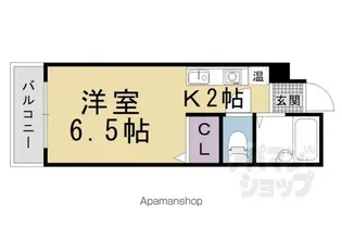 アークみささぎ【302号室】の間取り