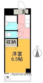 コーポ新田(北新田)【203号室】の間取り