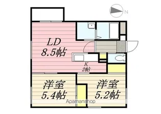 CLASSIC HONG【2階】の間取り