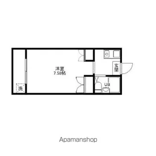 ピュアハウス経堂【103号室】の間取り