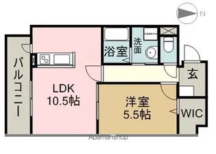 コンフォルト【2階】の間取り