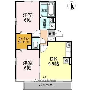 アーバンライフ5号館【3階】の間取り