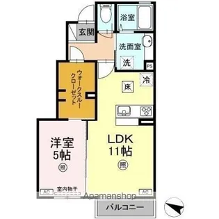 恵比寿Ⅲ【1階】の間取り