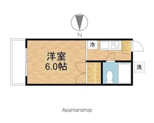 パールハイツ【202号室】の間取り
