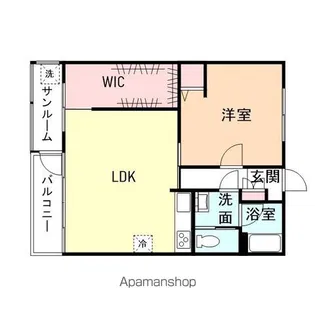 センチュリーハイツさかえ【3-C号室】の間取り