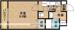 ローリエ初生【102号室】の間取り