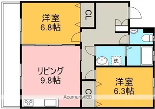 エデンⅡ【4階】の間取り