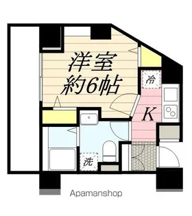 リヴシティ横濱インサイト【4階】の間取り
