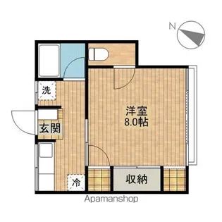 サウスフィールド【2階】の間取り