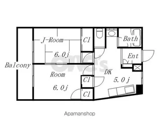ロイヤルハイツタニ【303号室】の間取り
