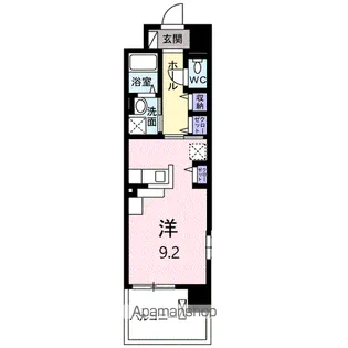 レユシール エム【3階】の間取り