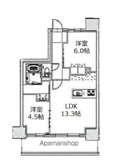 アーバンパーク立石【12階】の間取り