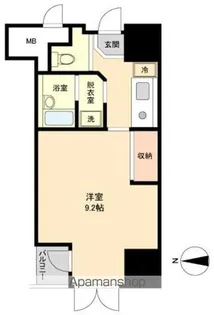 イーストン榴岡【5階】の間取り