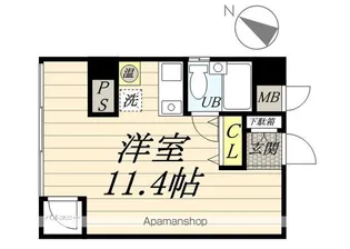 広洋フォルム横浜【2階】の間取り