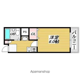 ロイヤル立山【1階】の間取り