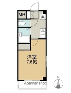 アズール・K【201号室】の間取り