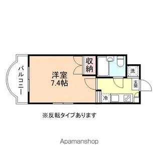 サンフラワーハイツ【101号室】の間取り