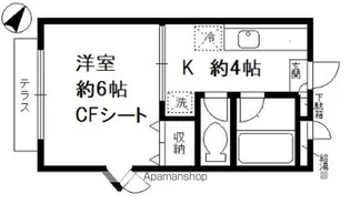 アイラ B【1階】の間取り