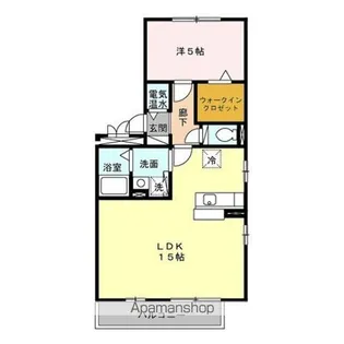 アドバンテージ Ⅳ【3階】の間取り