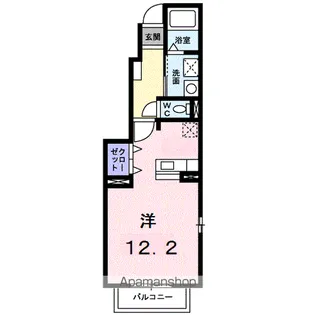 ラッキーセブンⅡ【1階】の間取り