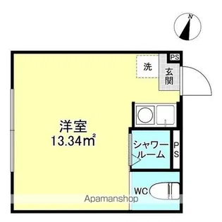 ジュリアス南千住【1階】の間取り
