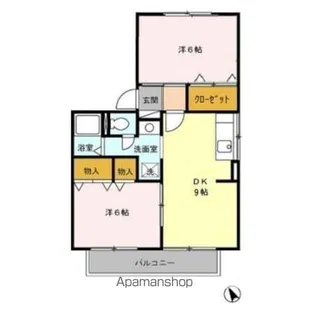 AXIS原宿 弐番館【1階】の間取り