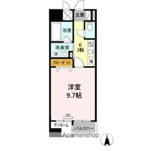 あいさきがけ【12階】の間取り