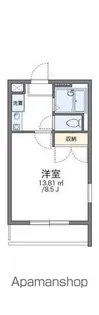 レオパレスフォンテーヌⅡ【2階】の間取り