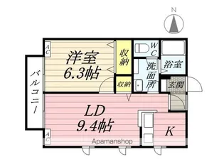 シュシュ【2階】の間取り