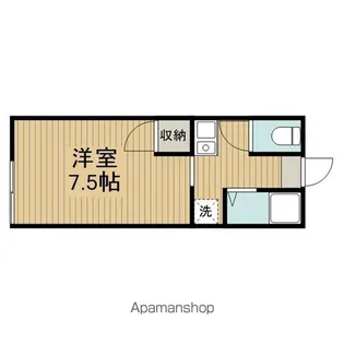 ソベールレジデンス【1階】の間取り