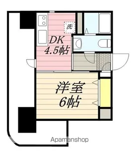 リファレンス祇園【6階】の間取り