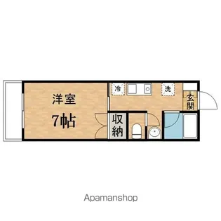 C’S15 TAKAHASHI【3階】の間取り
