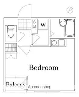 ファーストプレイスCQレジデンス梶ヶ谷駅前【3階】の間取り