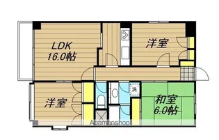 エトワール南【302号室】の間取り