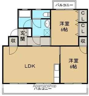 佐藤ハイツ【3階】の間取り