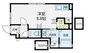 CONOKA【101号室】の間取り