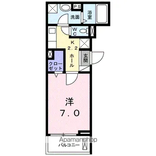 エテルノ・リアン【2階】の間取り
