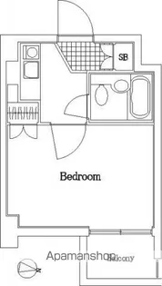 ベルメゾン二子【5階】の間取り