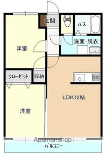 グランファーレ【1階】の間取り
