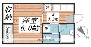 サマックスM【2階】の間取り