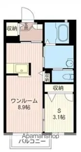 ラフィネド・メゾンⅡ【1階】の間取り
