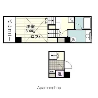 STEP【401号室】の間取り